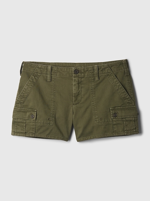 Image number 7 showing, 3" Low Rise Y2K Cargo Shorts