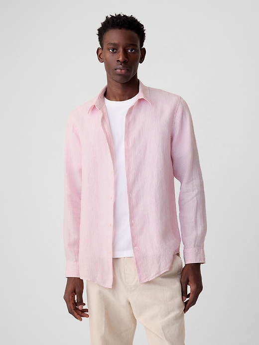 Image number 1 showing, Linen Shirt