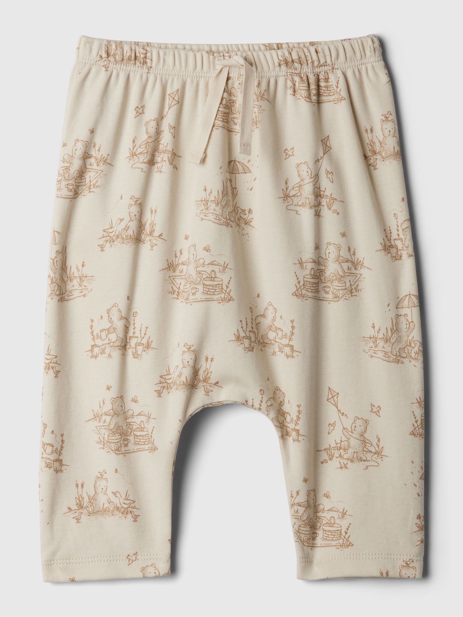 Baby Supima Print Pull-On Pants