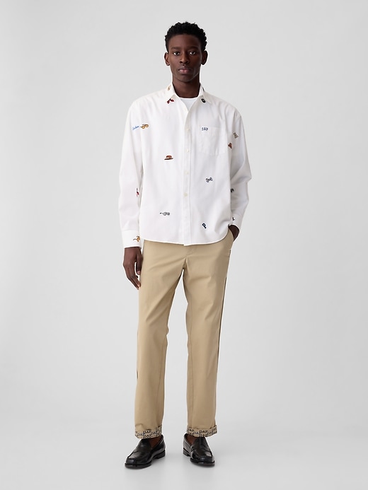 GAP × DAP Embroidered Oxford Shirt Gap