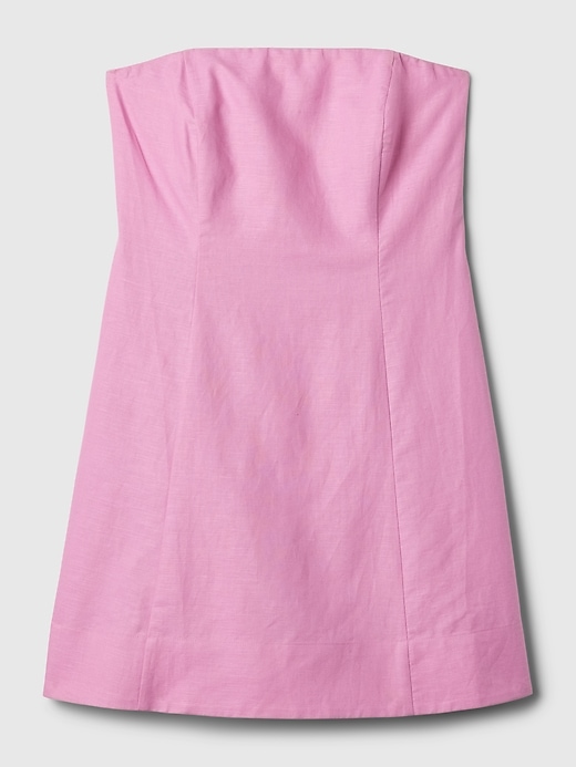 Image number 6 showing, Linen-Cotton Mini Dress