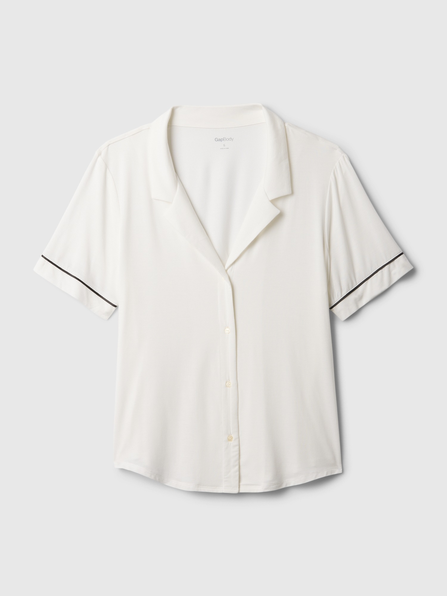 COTTON PAJAMA-LOOK SHIRT main image 0