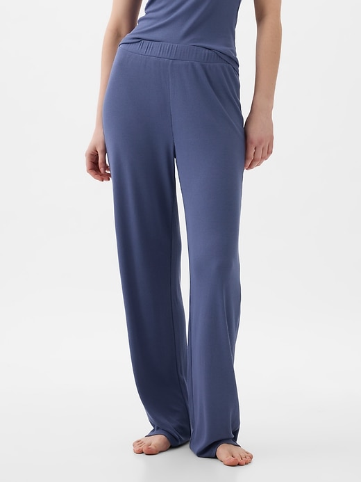 Image number 4 showing, Mini Rib Straight PJ Pant