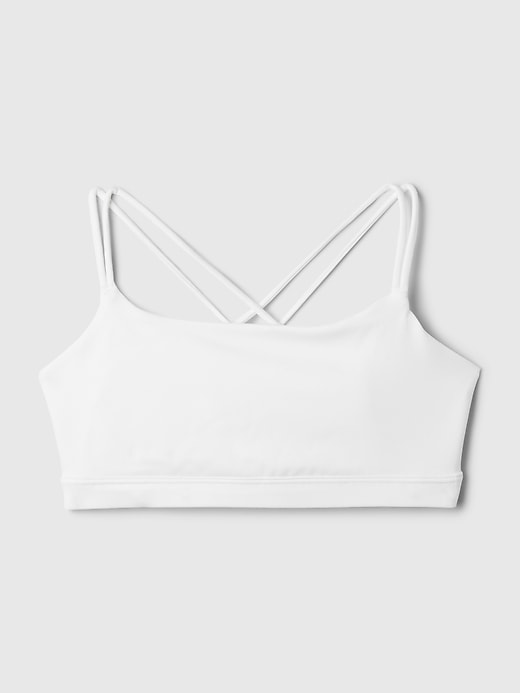 Image number 8 showing, GapFit Power Medium Impact Strappy Sports Bra