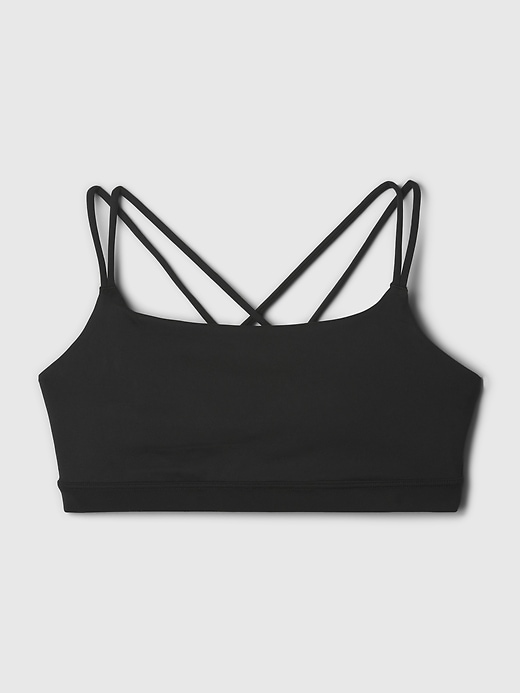 Image number 4 showing, GapFit Power Medium Impact Strappy Sports Bra