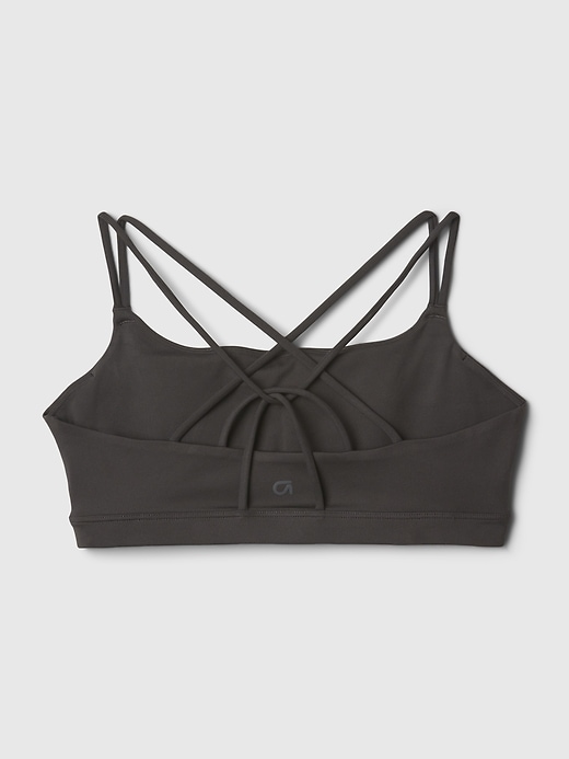 Image number 5 showing, GapFit Power Medium Impact Strappy Sports Bra