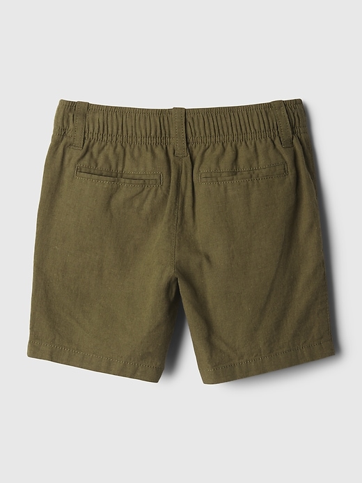 Image number 2 showing, babyGap Linen-Cotton Shorts