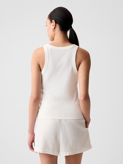 Image number 2 showing, Modern Rib Halter Tank Top