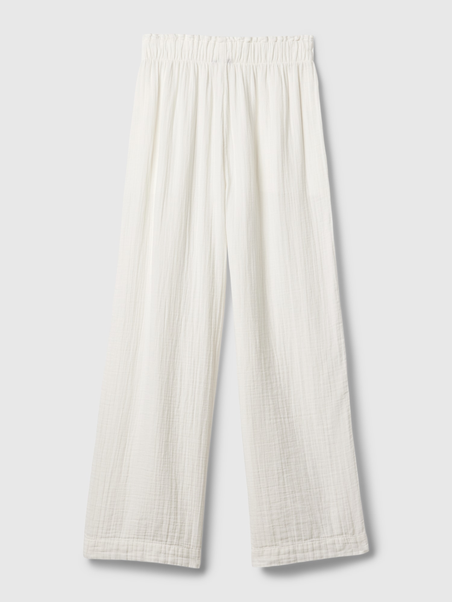 Low Rise Slacks SAINT LAURENT Pleated Grain De Poudre Wool