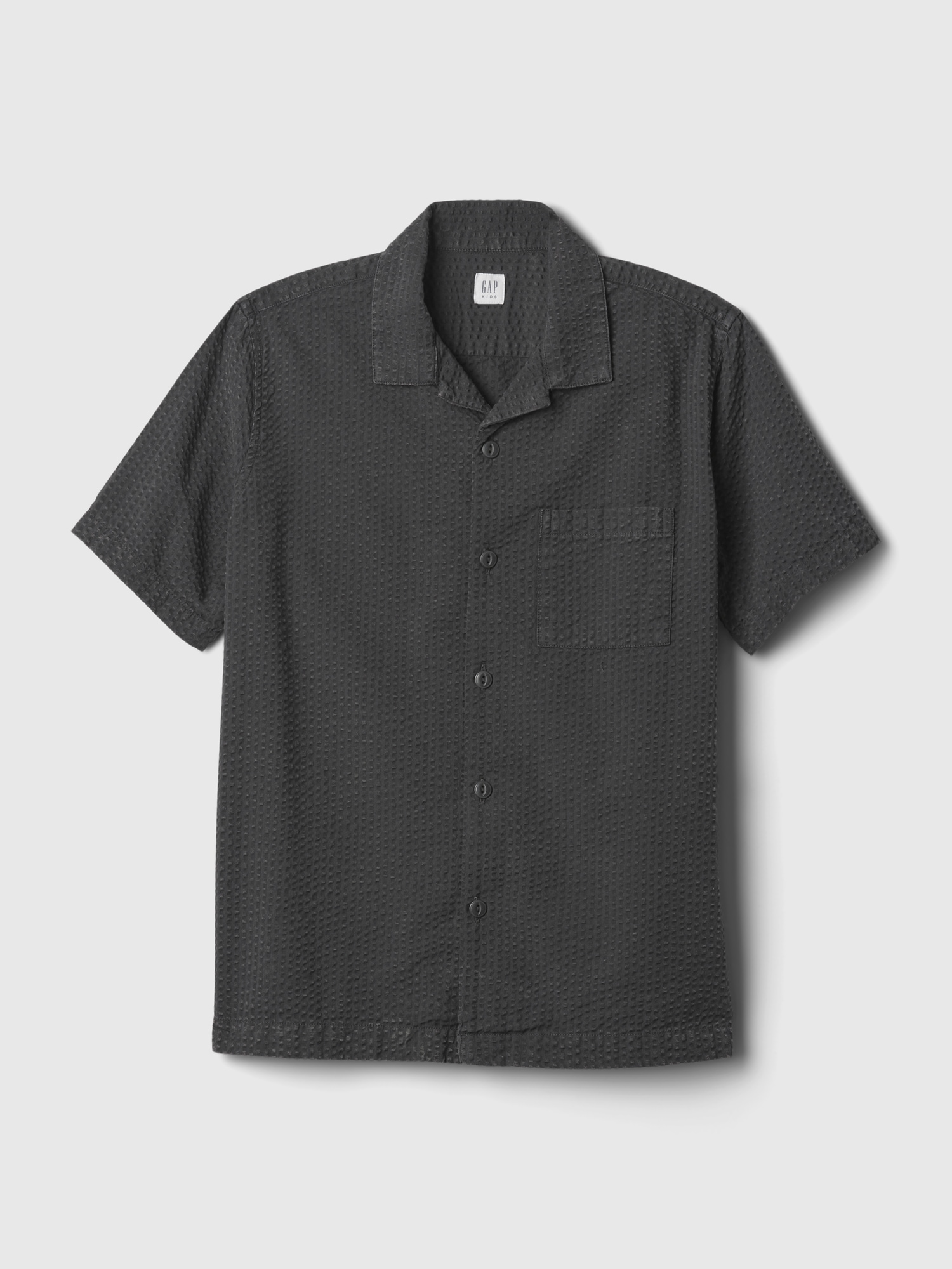 Kids seersucker oxford shirt gap