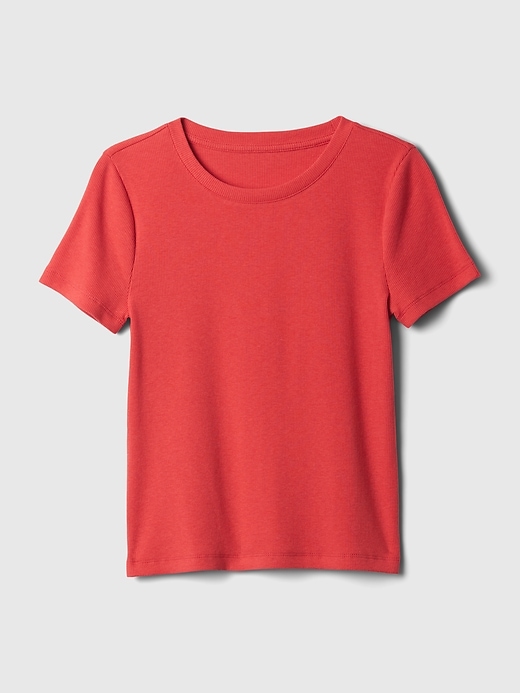 Image number 10 showing, Modern Rib Cropped T-Shirt