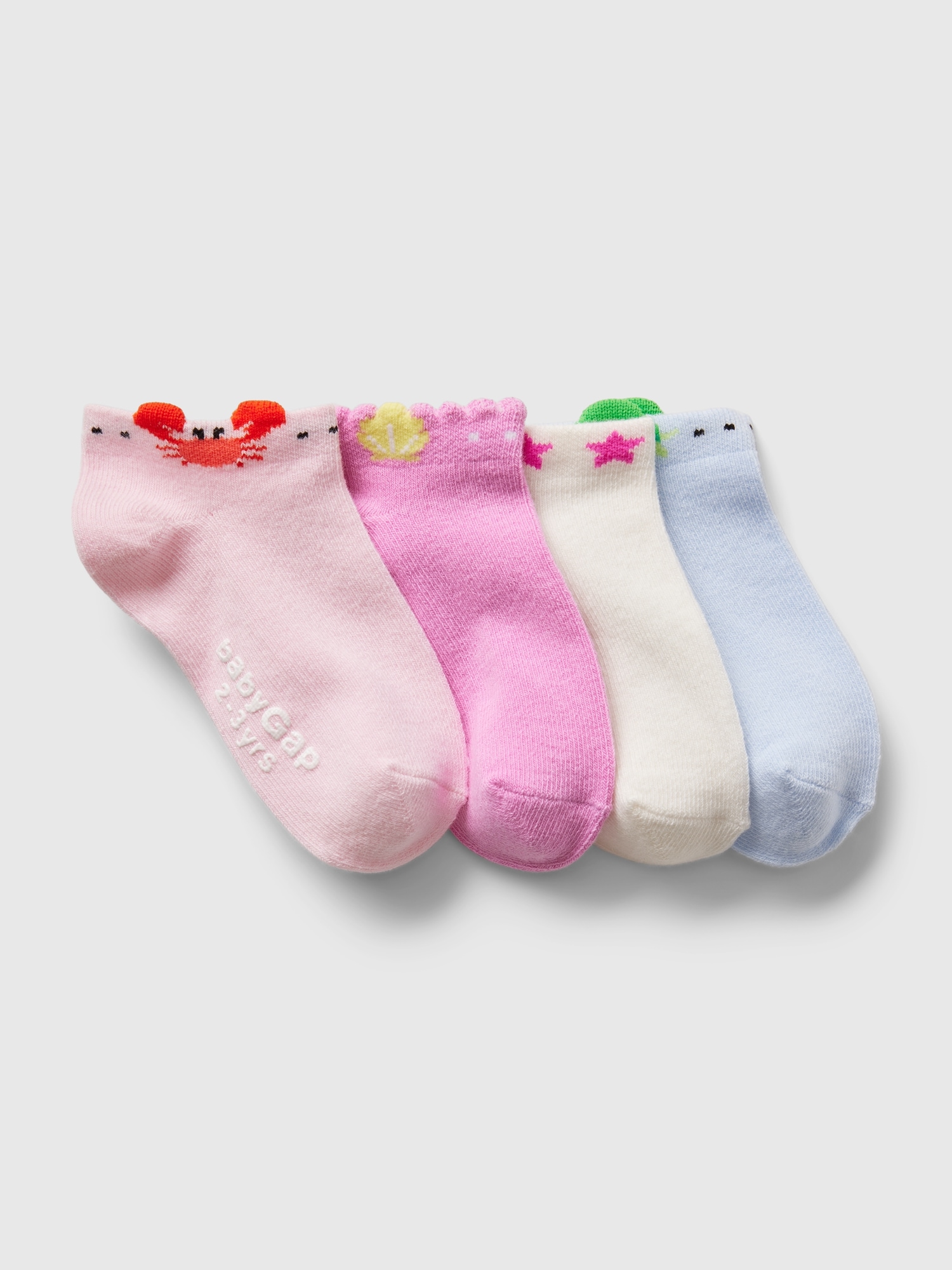 Toddler Crew Socks (4-Pack