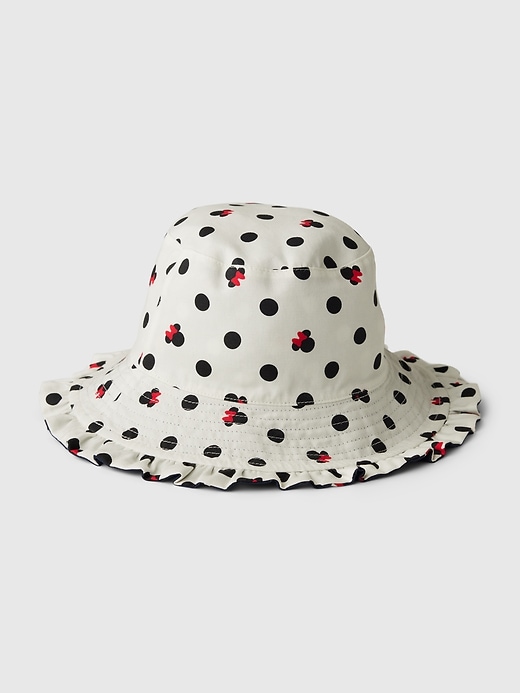 2 of 8 showing, with the color blue of product babyGap &#124 Disney Mickey Mouse Organic Cotton Bucket Hat