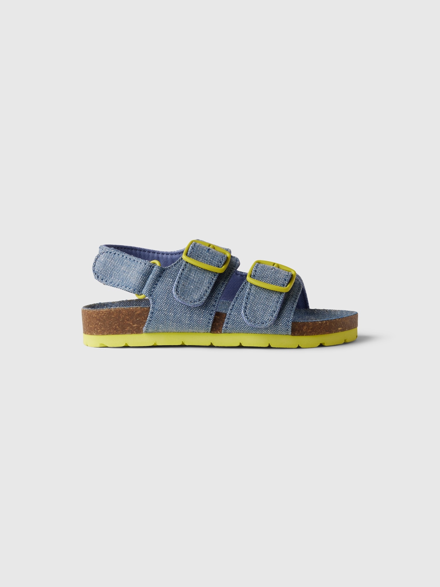 Gap Babies' Toddler Chambray Sandals In Chambray Blue
