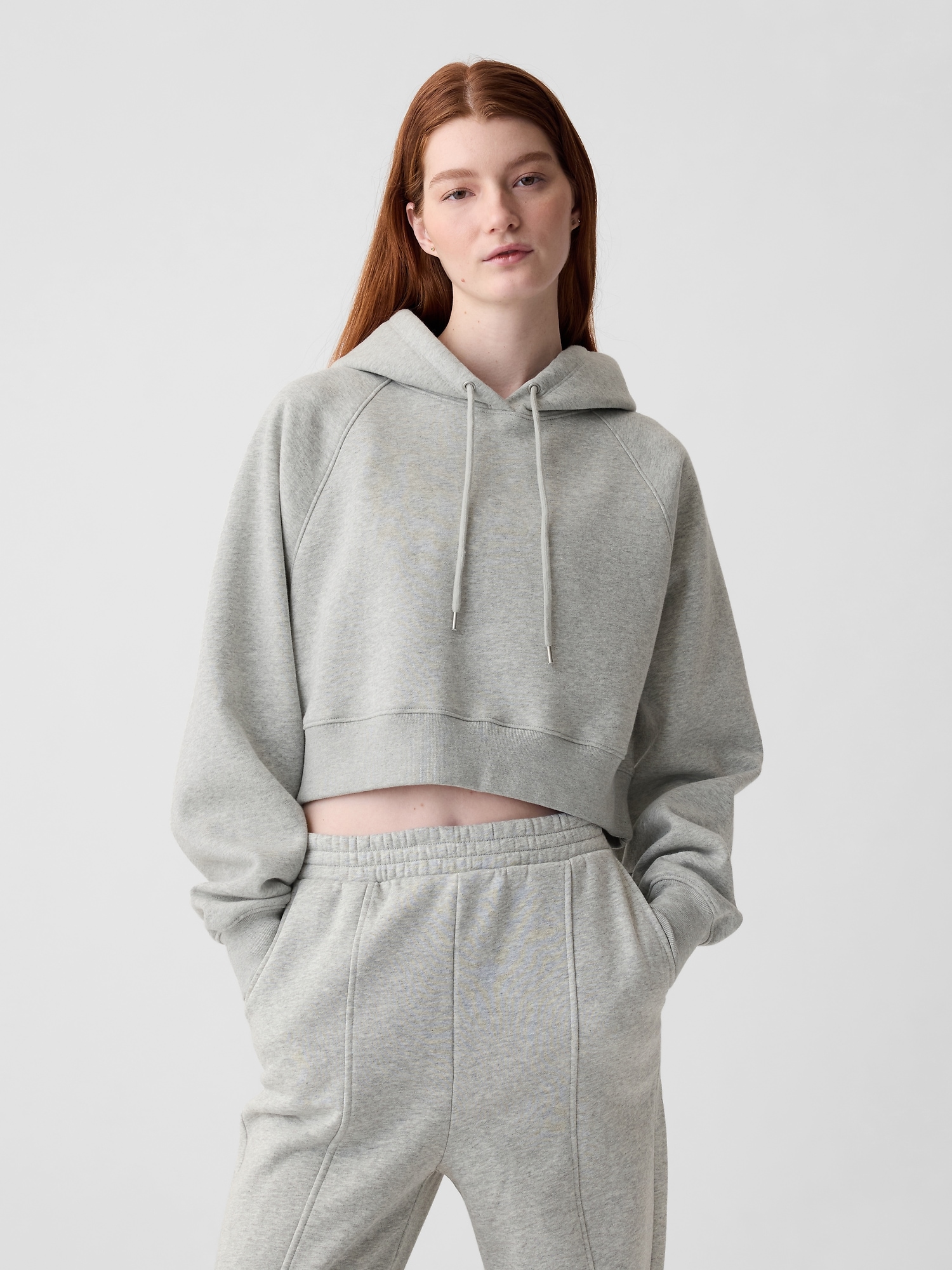 Vintage Soft Ultra-Cropped Hoodie