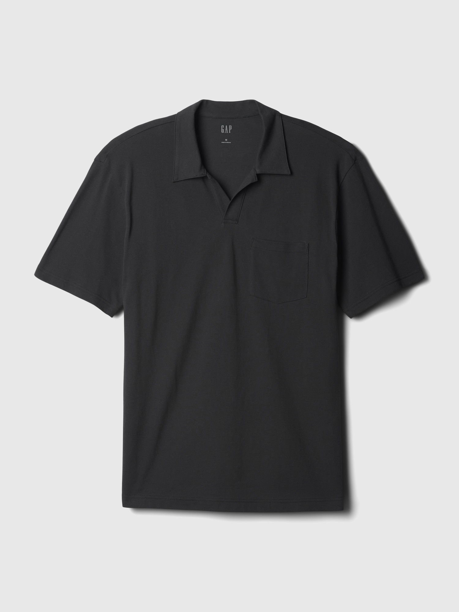 Pique polo shirt gap
