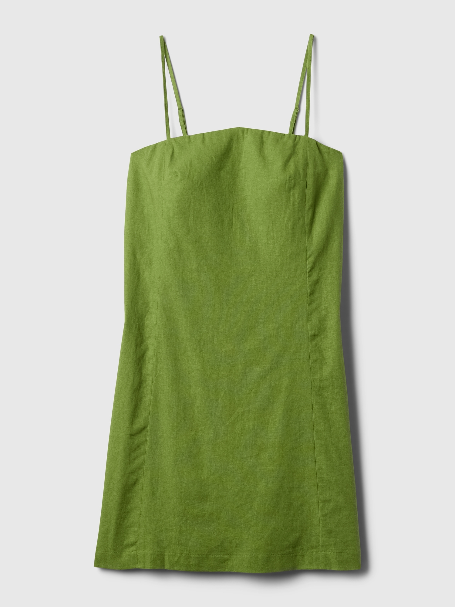 linen-blend-mini-dress-gap