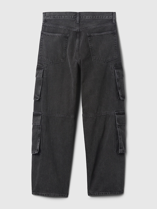 Image number 6 showing, Double Cargo Baggy Jeans