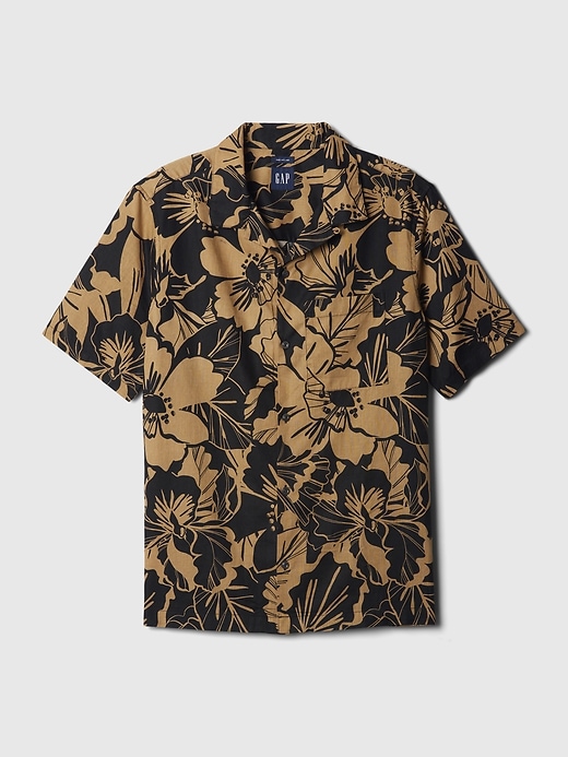 Linen-Cotton Shirt | Gap