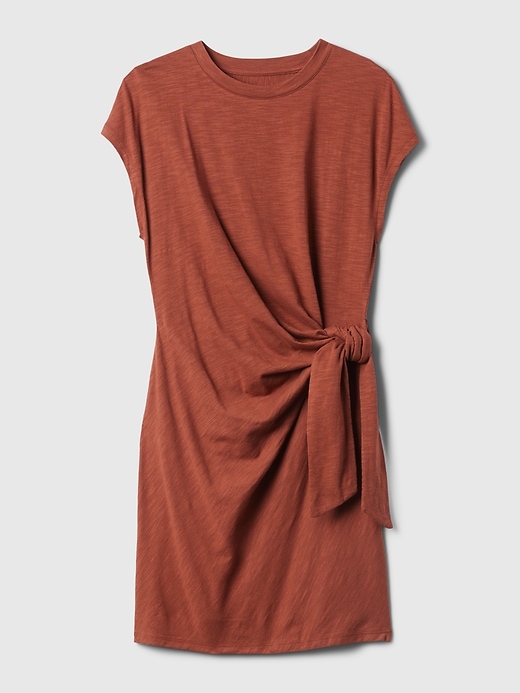 Tie-Knot Mini T-Shirt Dress | Gap