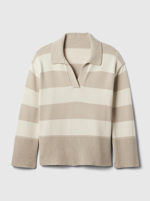 Image number 5 showing, 24/7 Split-Hem Polo Sweater