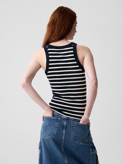 Image number 2 showing, Modern Rib Halter Tank Top