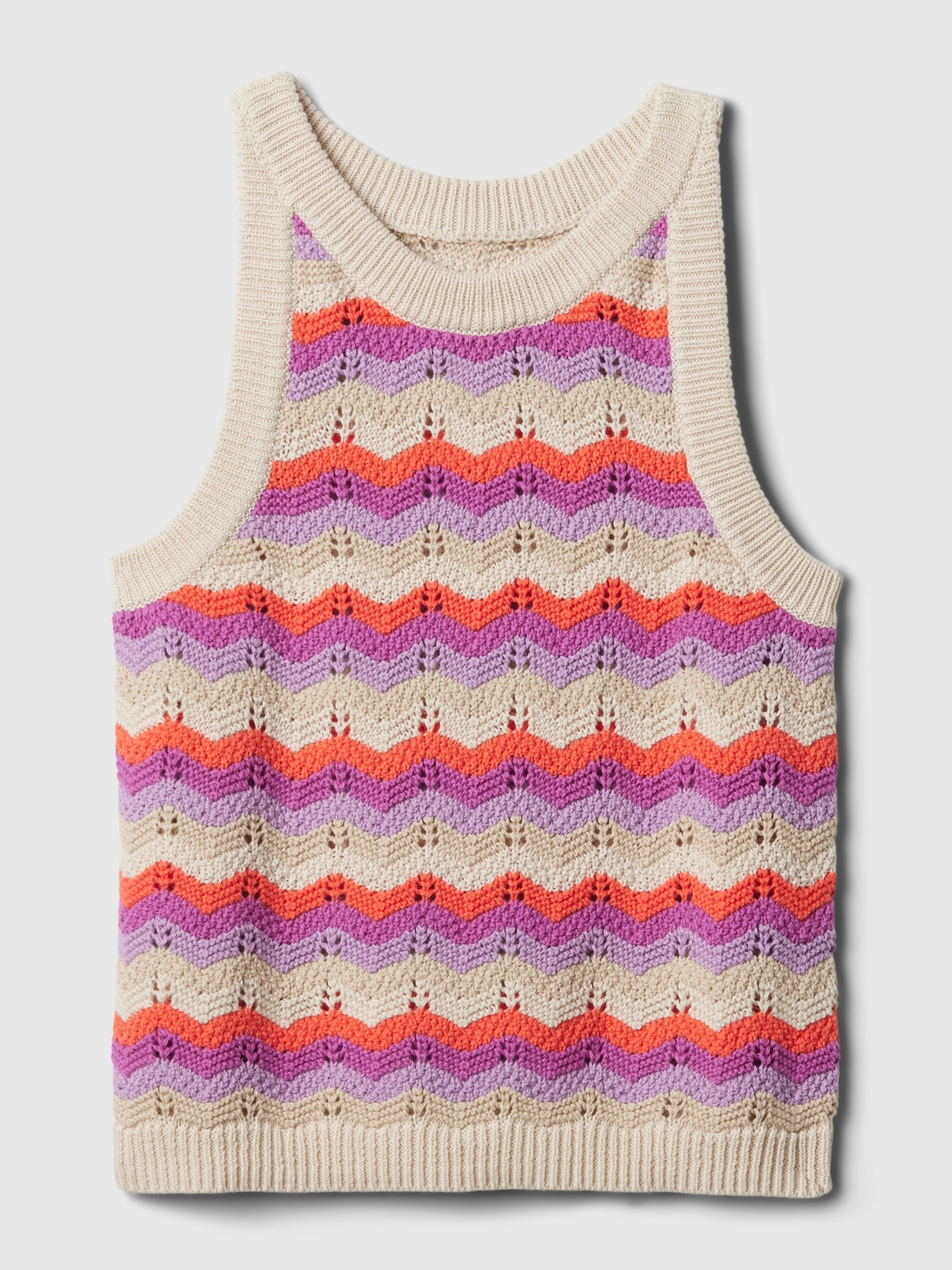 Kids Crochet Tank Top Gap