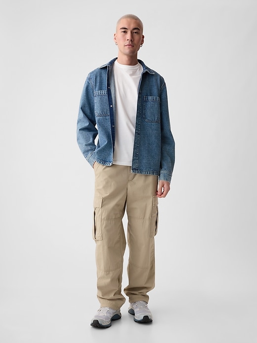 Image number 1 showing, Ripstop Baggy Cargo Pants