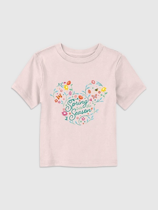1 of 8 showing, with the color Pink of product Toddler Mickey And Friends Spring Graphic Tee