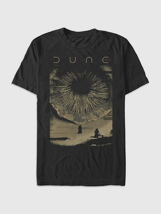 1 of 8 showing, with the color Black of product Dune Graphic Tee