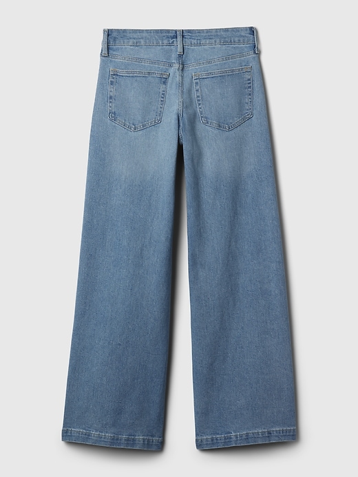 Image number 8 showing, Low Rise Stride Wide-Leg Jeans