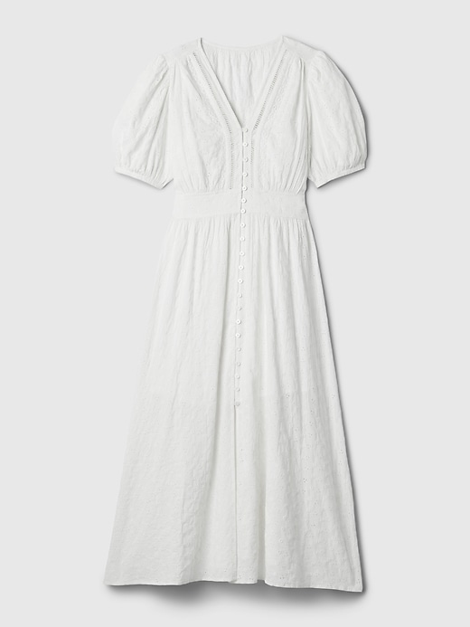 gap eyelet maxi dress Eyelet Maxi Dress