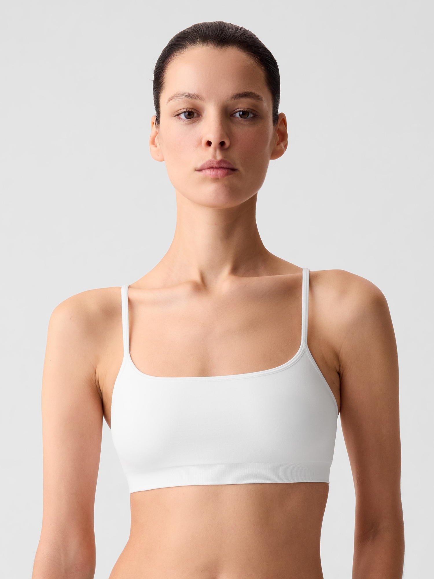 Seamfree Crop Bra, Nude 6