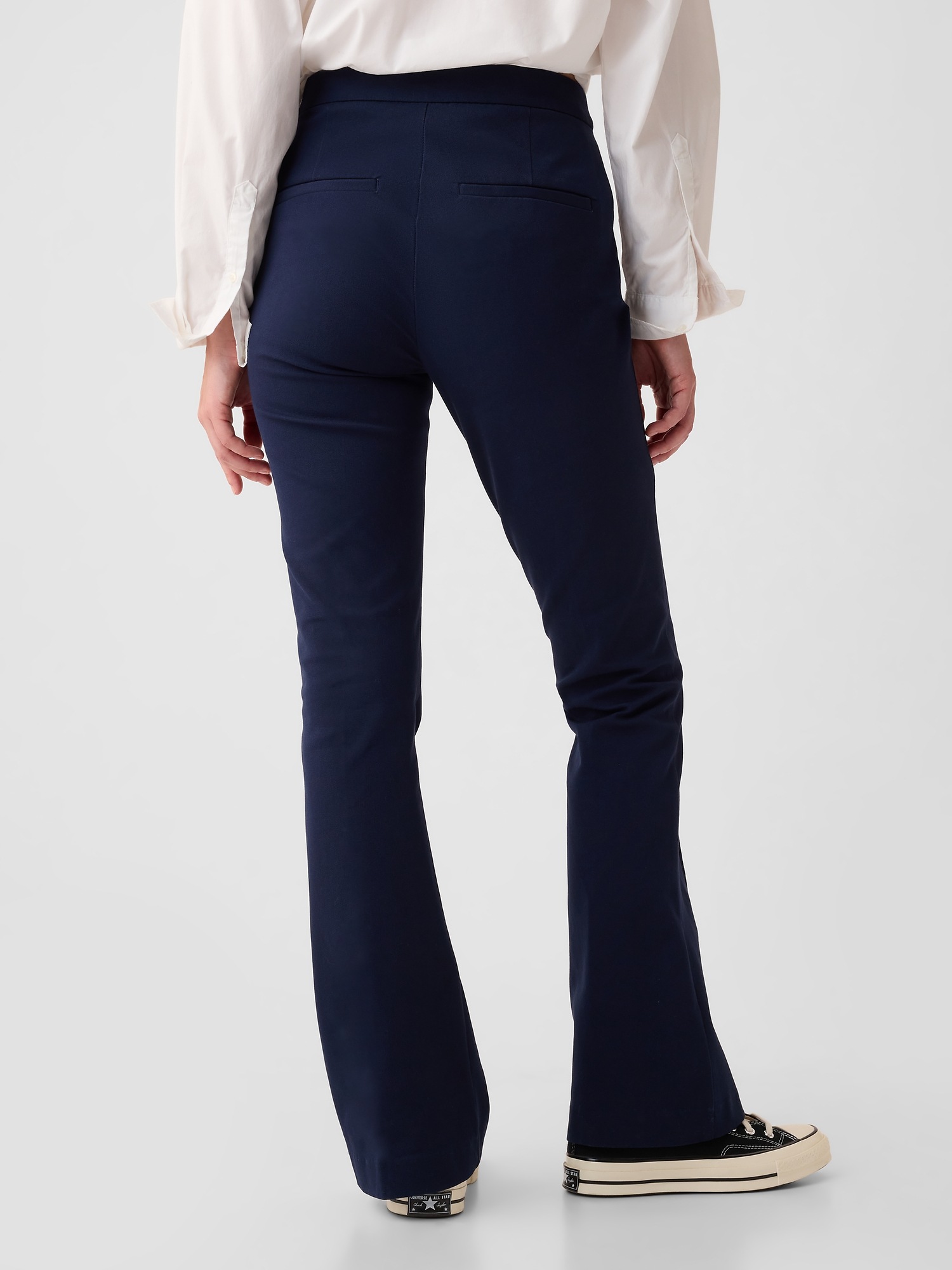 High Rise BiStretch Flare Pants Gap