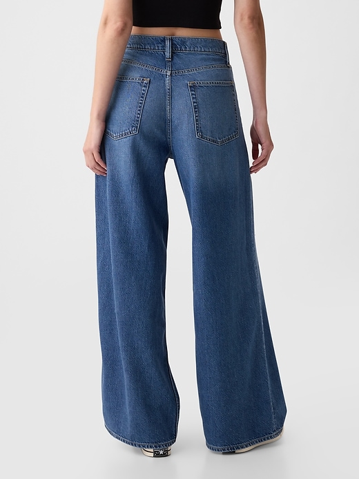 Image number 4 showing, Mid Rise UltraSoft Baggy Jeans