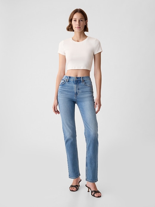 High Rise ’90s Straight Jeans | Gap