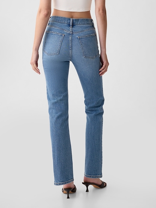 Image number 9 showing, High Rise ’90s Straight Jeans