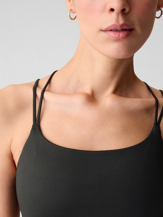 Image number 9 showing, GapFit Power Medium Impact Strappy Sports Bra