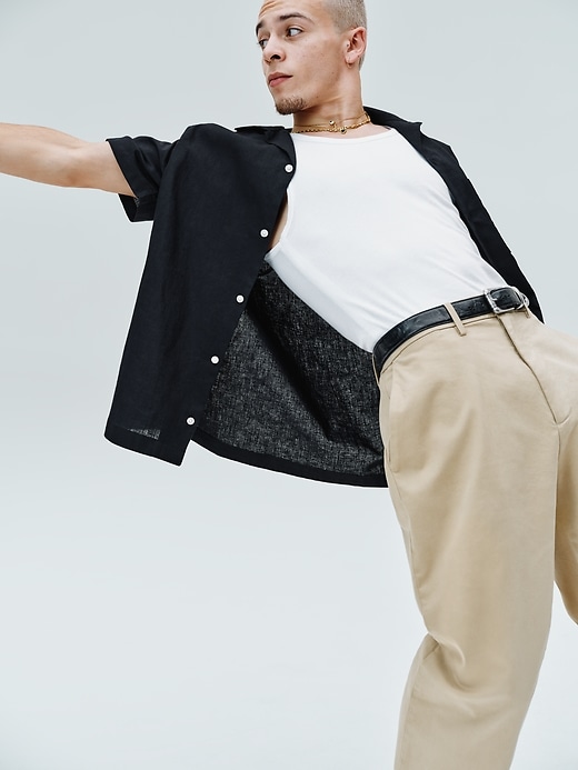 Image number 5 showing, Linen-Cotton Shirt