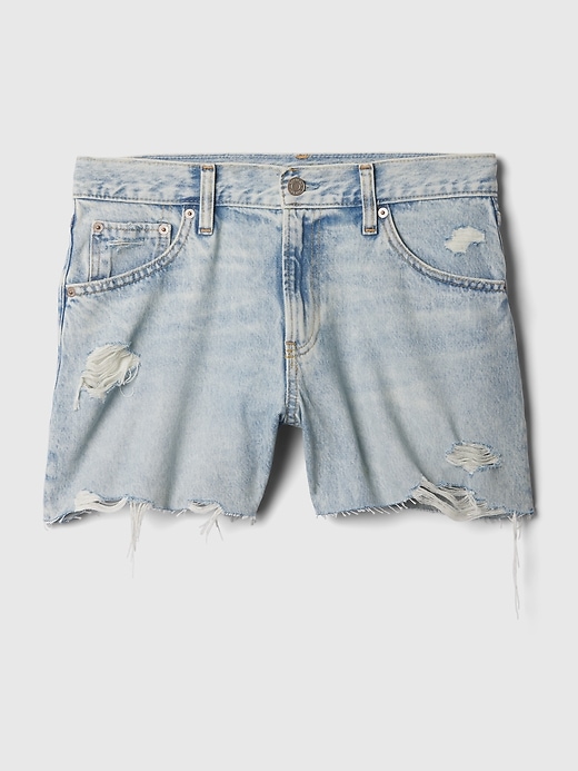 Image number 7 showing, 4" Low Rise Stride Denim Shorts