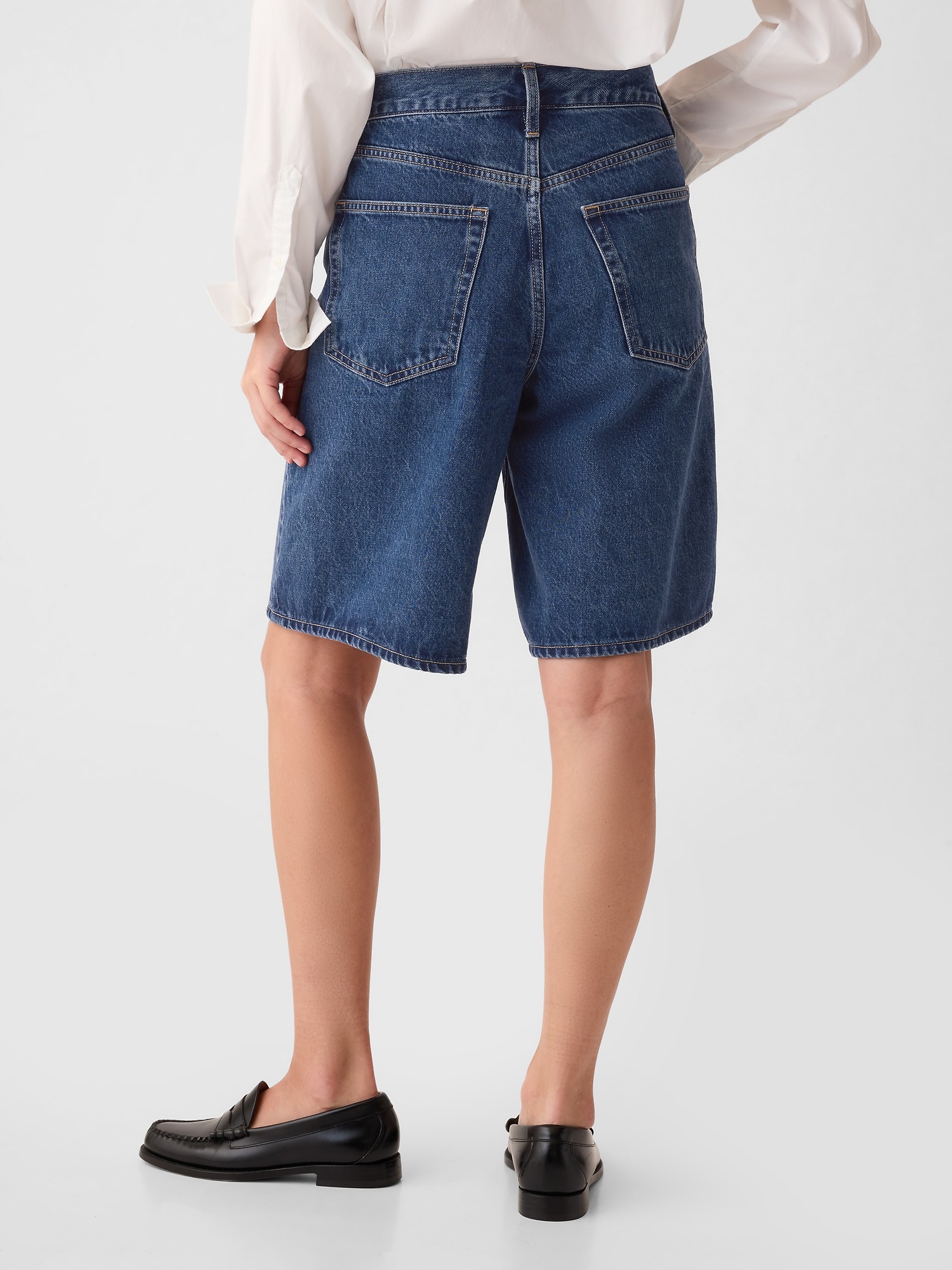 YOON Longline Denim Shorts