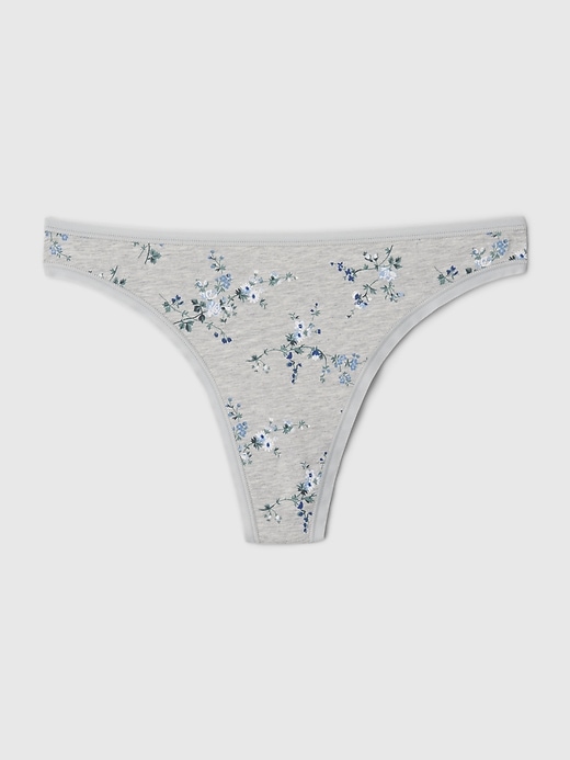 Image number 5 showing, Organic Stretch Cotton Thong