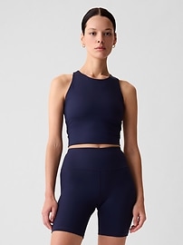 GapFit High-Neck Brami - Blue - View 6