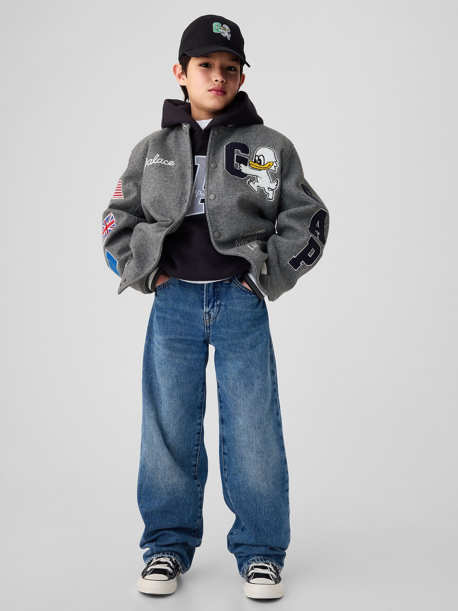 Palace Gap Kids Varsity Jacket Gap