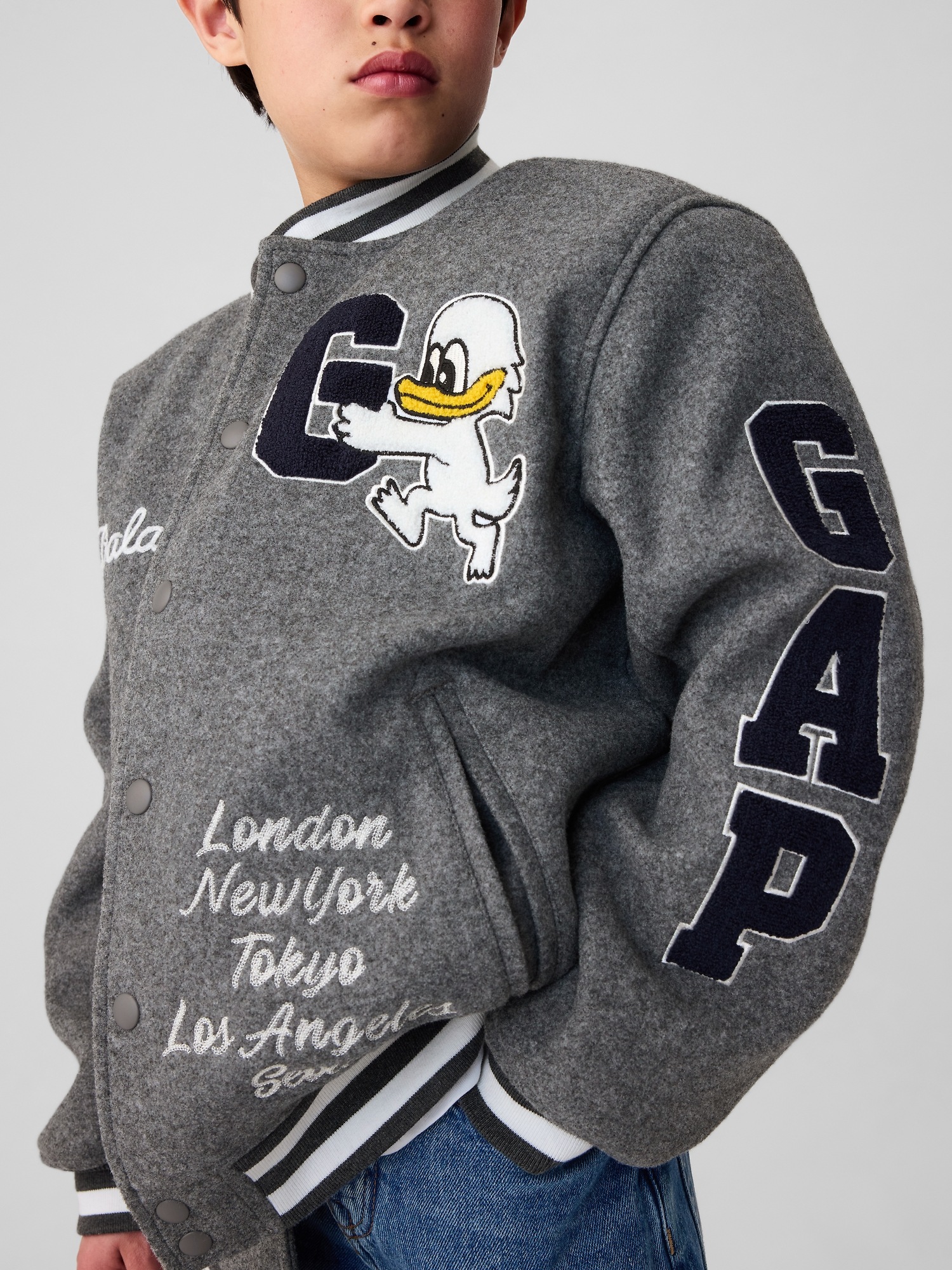 Palace Gap Kids Varsity Jacket Gap