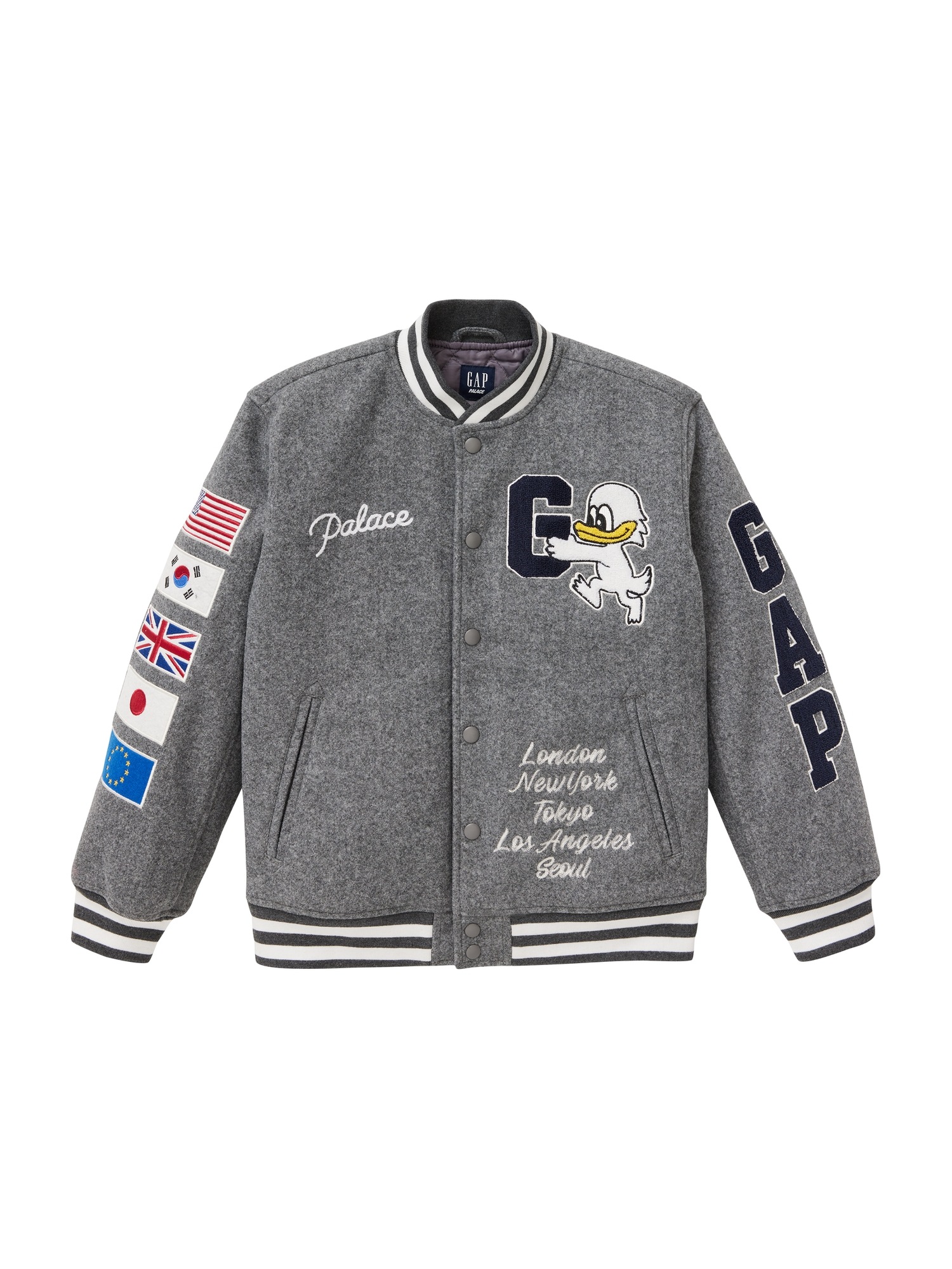 Palace Gap Kids Varsity Jacket Gap