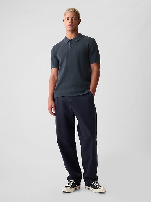 Image number 6 showing, Textured Polo Shirt