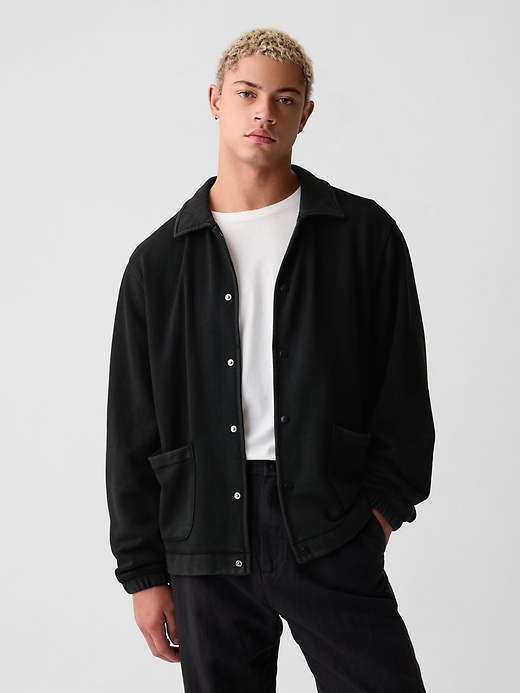 1 of 8 showing, with the color moonless night of product Heavyweight Chore Jacket