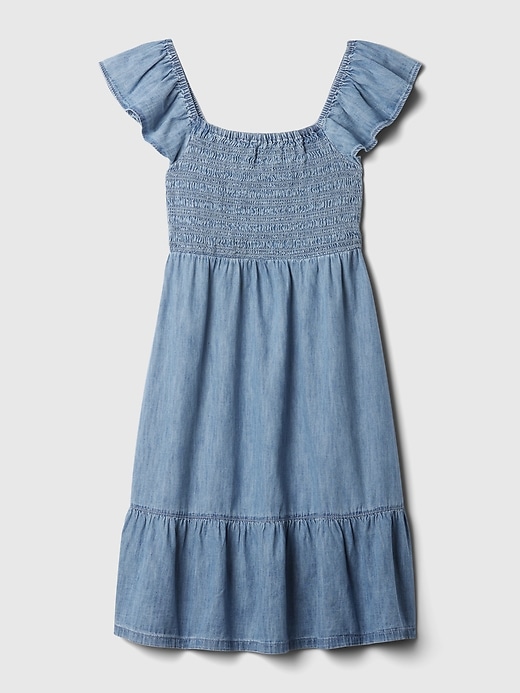 Image number 5 showing, Kids Flutter Print Dress