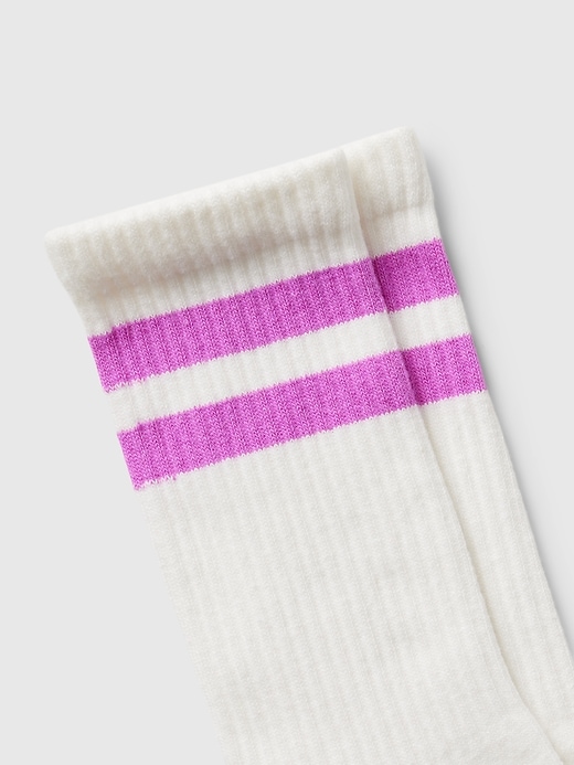 View large product image 2 of 3. Quarter Crew Socks